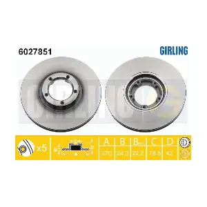 GIRLING 6027851