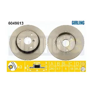GIRLING 6049613
