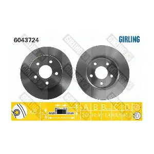 GIRLING 6043724