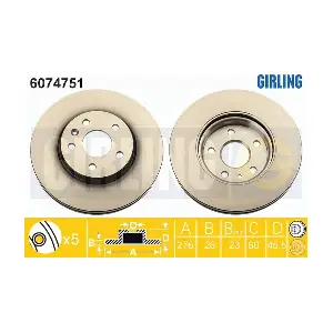 GIRLING 6074751
