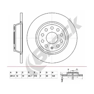 BRECK BR 036 SA100