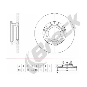 BRECK BR 073 SA100