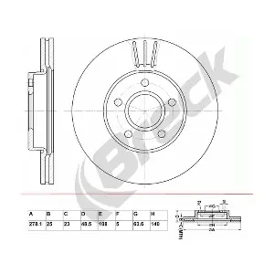 BRECK BR 345 VA100