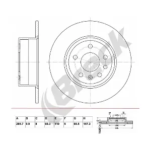 BRECK BR 051 SA100