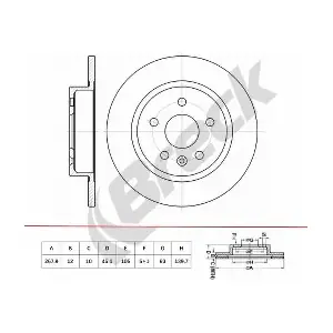BRECK BR 087 SA100