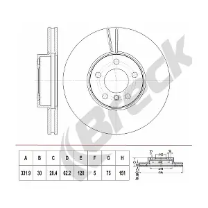 BRECK BR 411 VH100