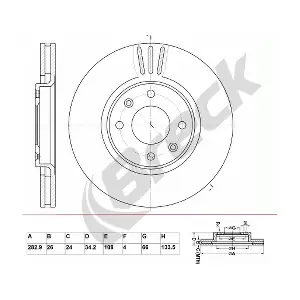 BRECK BR 322 VA100