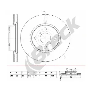 BRECK BR387VA100