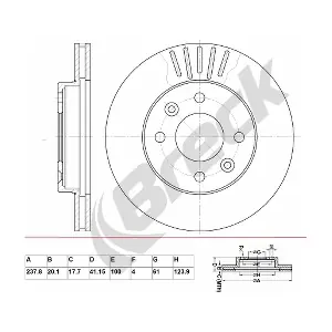 BRECK BR 327 VA100