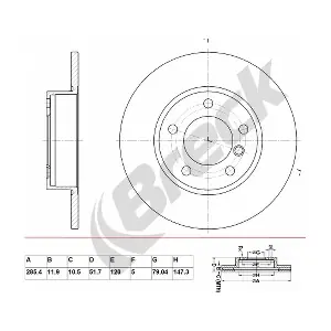 BRECK BR 053 SA100