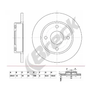 BRECK BR 024 SA100