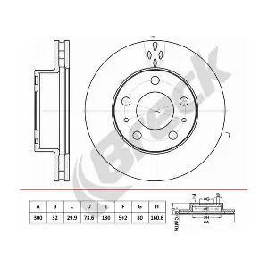 BRECK BR 454 VA100