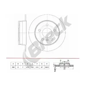 BR 088 SA100 BRECK