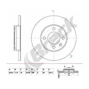 BRECK BR 011 SA100