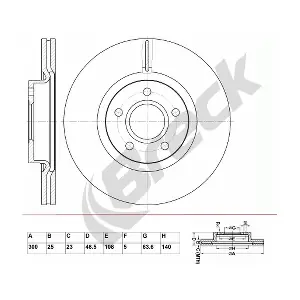 BRECK BR 355 VA100