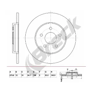 BRECK BR 025 SA100