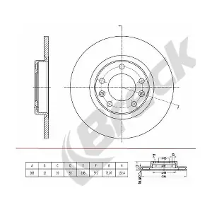 BRECK BR 080 SA100