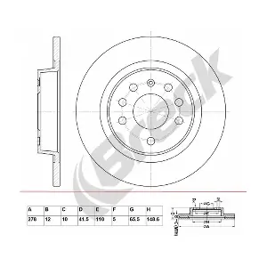 BRECK BR 027 SA100