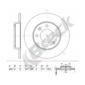 BRECK BR 035 SA100