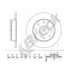 BRECK BR 002 SA100