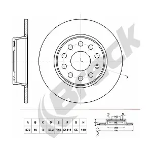 BRECK BR 071 SA100