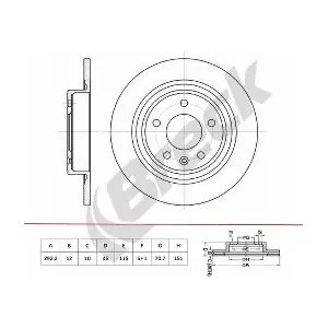 BRECK BR 089 SA100