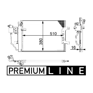 MAHLE AC 348 000P