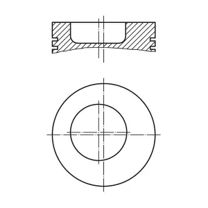 MAHLE 003 45 00 Поршень