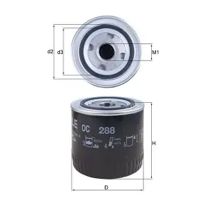 MAHLE OC288
