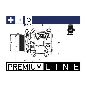 ACP848000P MAHLE