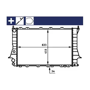 CR358000S MAHLE