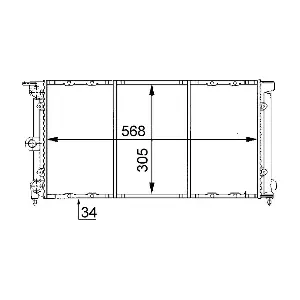 CR737000S MAHLE
