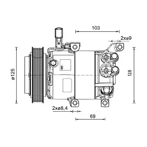 ACP1458000P MAHLE