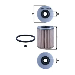 MAHLE KX206D