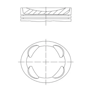 MAHLE 081PI00104000