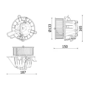 AB 332 000P MAHLE