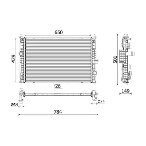 CR2710000P MAHLE