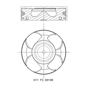 MAHLE 011PI00108001