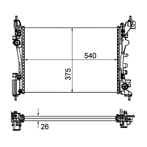 CR1121000P MAHLE