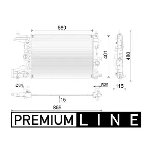 CR2122000P MAHLE