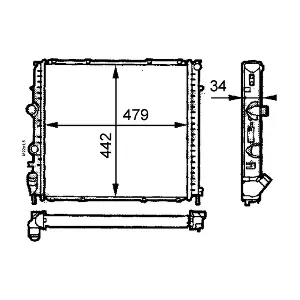 CR 465 000S MAHLE
