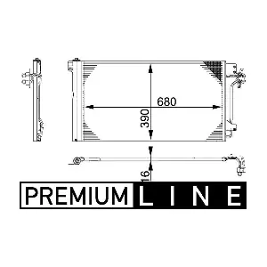 MAHLE AC672000P