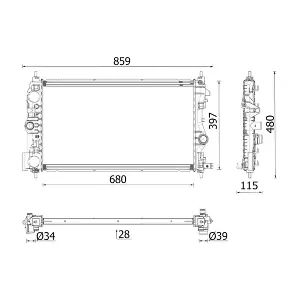 CR2633000P MAHLE