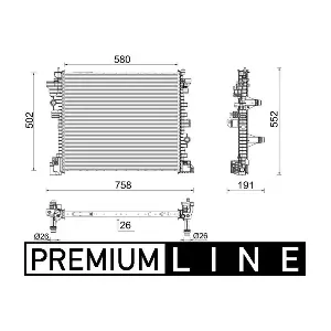 CR 2598 000P MAHLE
