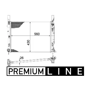 CR 1154 000P MAHLE