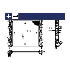 MAHLE CR 308 000S