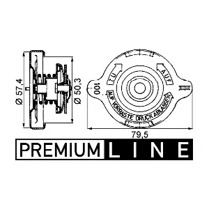 MAHLE CRB 14 000P