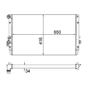 CR854001S MAHLE