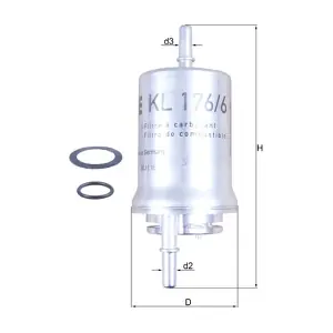 MAHLE KL176/6D