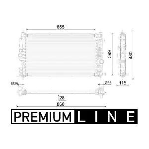 CR2592000P MAHLE